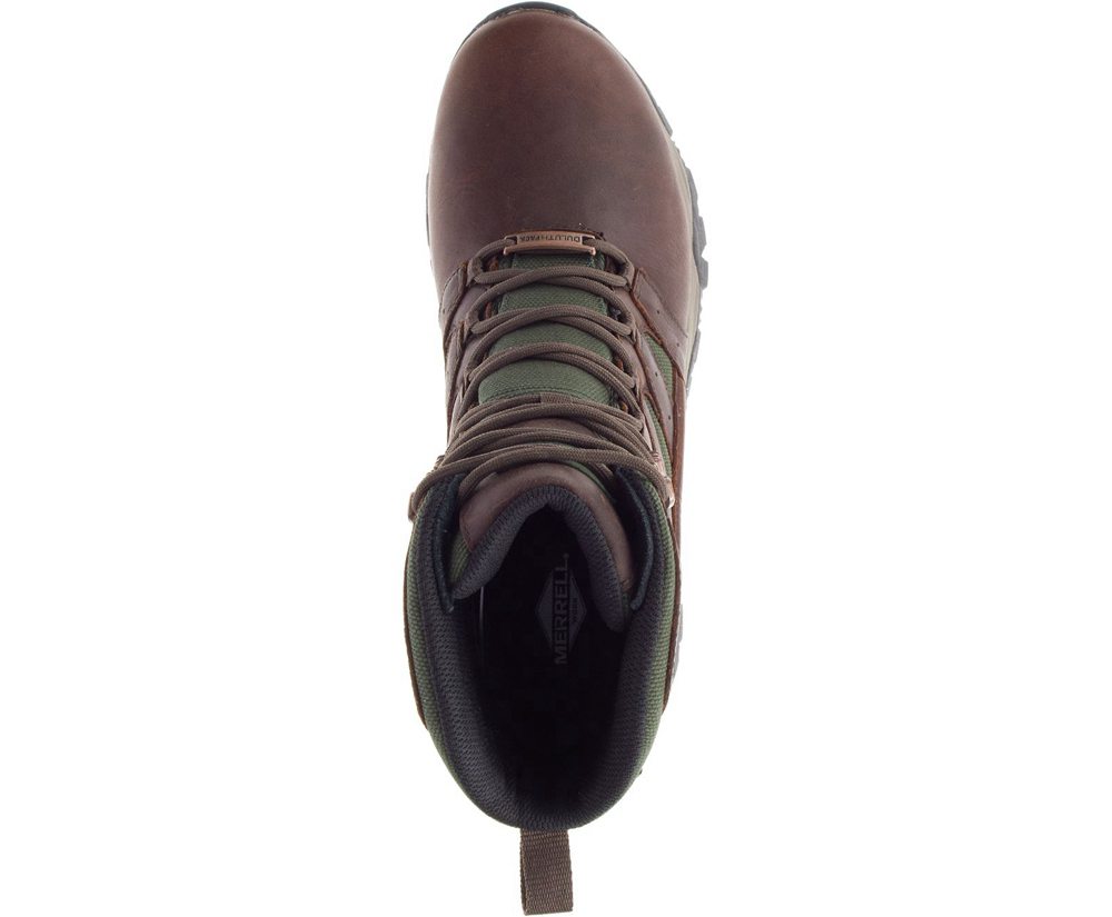 Merrell Vandrestøvler Herre - Moab Duluth Pack 8\" Waterproof Sr - Brune - FZB718605